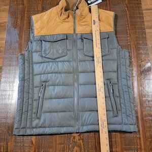 Hooey Men's Packable Full Zip Quilted Vest Size XL NWT